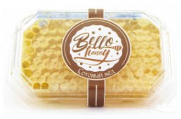 Мёд в сотах цветочно-липовый BelloHoney (70г)